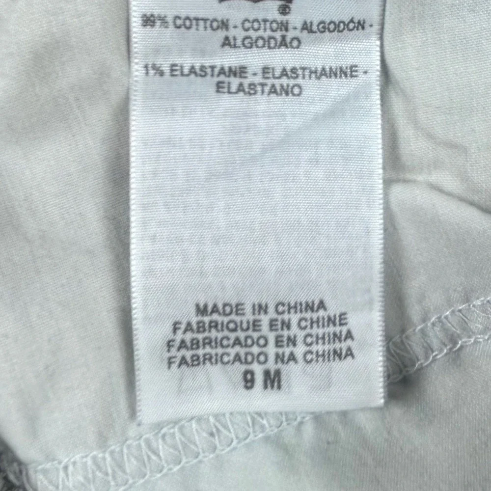 Levis Demi Curve Straight Leg Jeans Medium Wash Blue‎ Denim Size 9M 1487